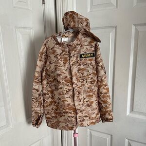 Kids Camouflage Army Jacket